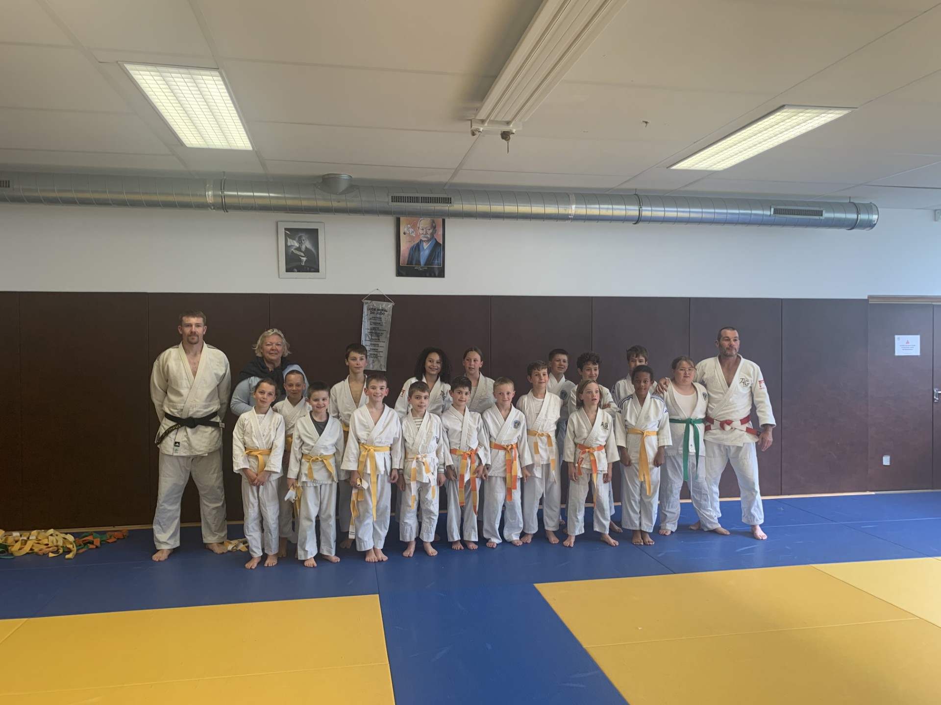 Jeunes judoka de l'AGC