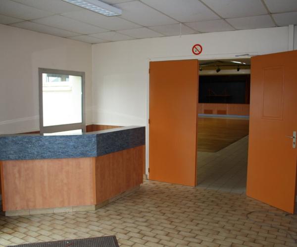 Entrée de la salle