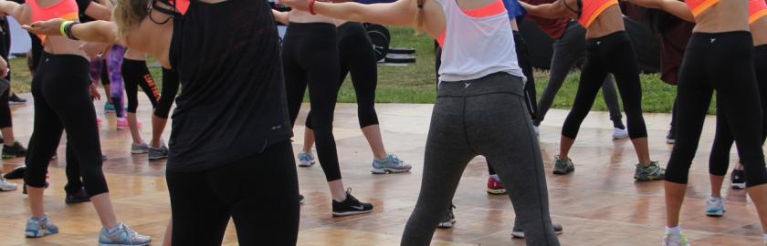 zumba en plein air