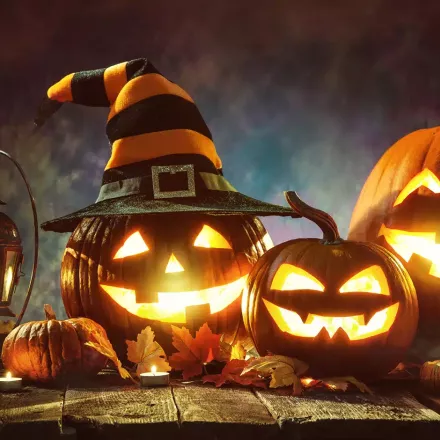 citrouilles d'halloween